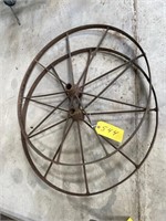 (2) Steel Wheels 30"