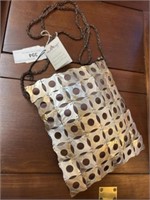 Mother Of Pearl Crafted Purse