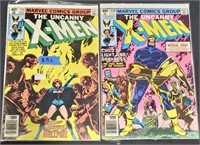 2 X-Men Comic Books 1980 - #134 & #136