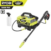 $139  1800 PSI 1.2 GPM Cold Water Pressure Washer