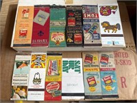 Vintage match book covers