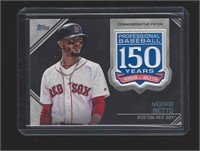 MOOKIE BETTS BOSTON RED SOX 2019 TOPPS RELIC CARD
