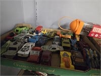 Matchbox And Hot Wheels Cars As Shown