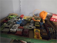 Matchbox And Hot Wheels Cars As Shown