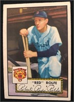 1952 Topps #296 Red Rolfe SP Semi High Mid grade C