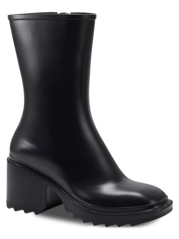 INC Womens Everett Zipper Outdoor Rain Boots