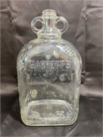 Vintage Garrets Glass Wine Jug