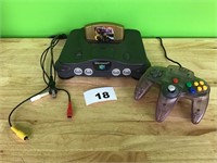 Nintendo 64 with Controller & Zelda Majora’s Mask