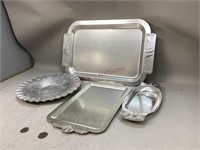 Aluminum Serving Trays