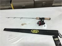 New Ice Fishing Rod, Reel and Protector