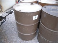 55 gallon metal barrel