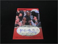 Melvin Levett signed ROOKIE basektball card