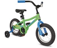 RALEIGH VIBE KIDS' BIKE, 12-IN, GREEN