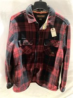 Real Tree Mens Flannel Jacket L