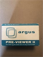Argus Pre-Viewer II 35MM Color Slide Viewer