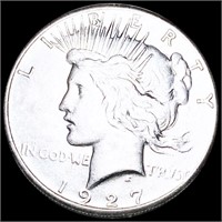 1927 Silver Peace Dollar UNCIRCULATED