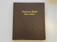 American Silver Eagle Dansco Binder