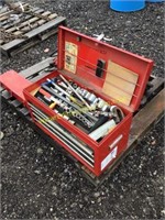 C4 Craftsman Toolbox with tools (red)