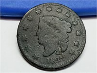 OF) 1827 us large cent