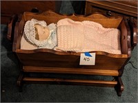 Doll and Cradle