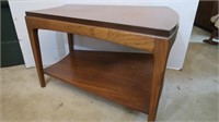 Vintage Side Table w/Shelf-Lane-Very Good Cond