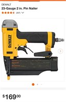 DEWALT 23-Gauge 2 in. Pin Nailer