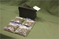 (617) Rounds .38spl Ammo & Ammo Can