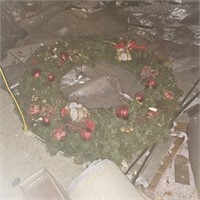 Large Christmas Wreath (bad lighting-sorry)