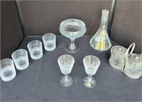Waterford crystal, crystal glasses, and more.