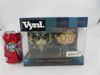 2 figurines Funko VYNL, Elisa + Amphibian Man