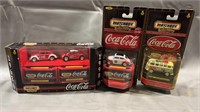 Coca-Cola Matchbox Die-Cast Cars QTY 4