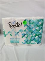 Presto paper towel 2 ply x 6 rolls