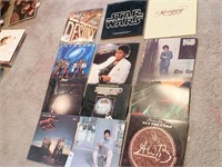 RECORDS INCLUDING STAR WARS, JACKSON FIVE, BILLY