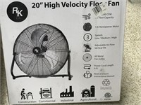 20” floor fan high velocity