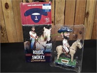 Rougie and Smokey Bobblehead Texas Rangers