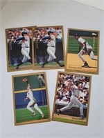 1999 Topps Jumbo Card Lot of 5