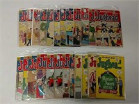 24 Jughead comics. Including: 40, 44, 50, 52, 55,