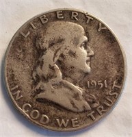 1951-S Half Dollar