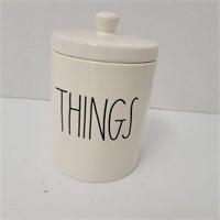 Rae Dunn Things container