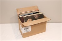 Box of Vinyl Albums - Rock