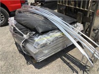 Flatbed trailer side cover wagon kit