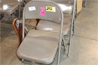 13 folding chairs with arm rests