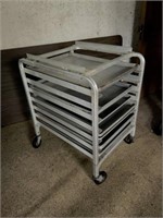 kitchen cart w/14 trays