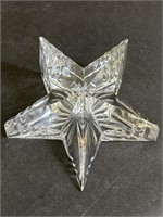 Star Paperweight Glass Figurine