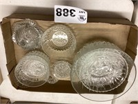 CLEAR GLASS DISHES