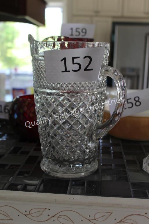 crystal pitcher