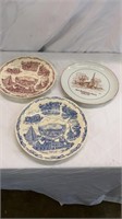 Talladega Alabama collector plates