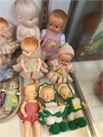 (7) Vintage Plastic Body Dolls