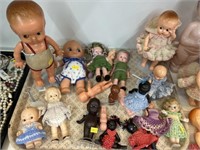 Composition and Plastic Jointed Dolls