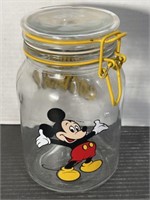 MICKEY MOUSE GOODIES JAR CANISTER WITH LOCKING